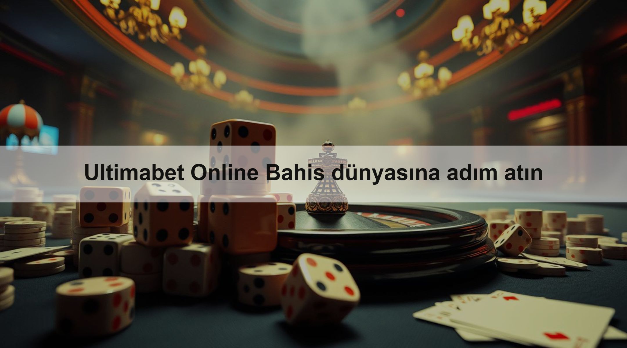 Ultimabet Online Bahis dünyasına adım atın
