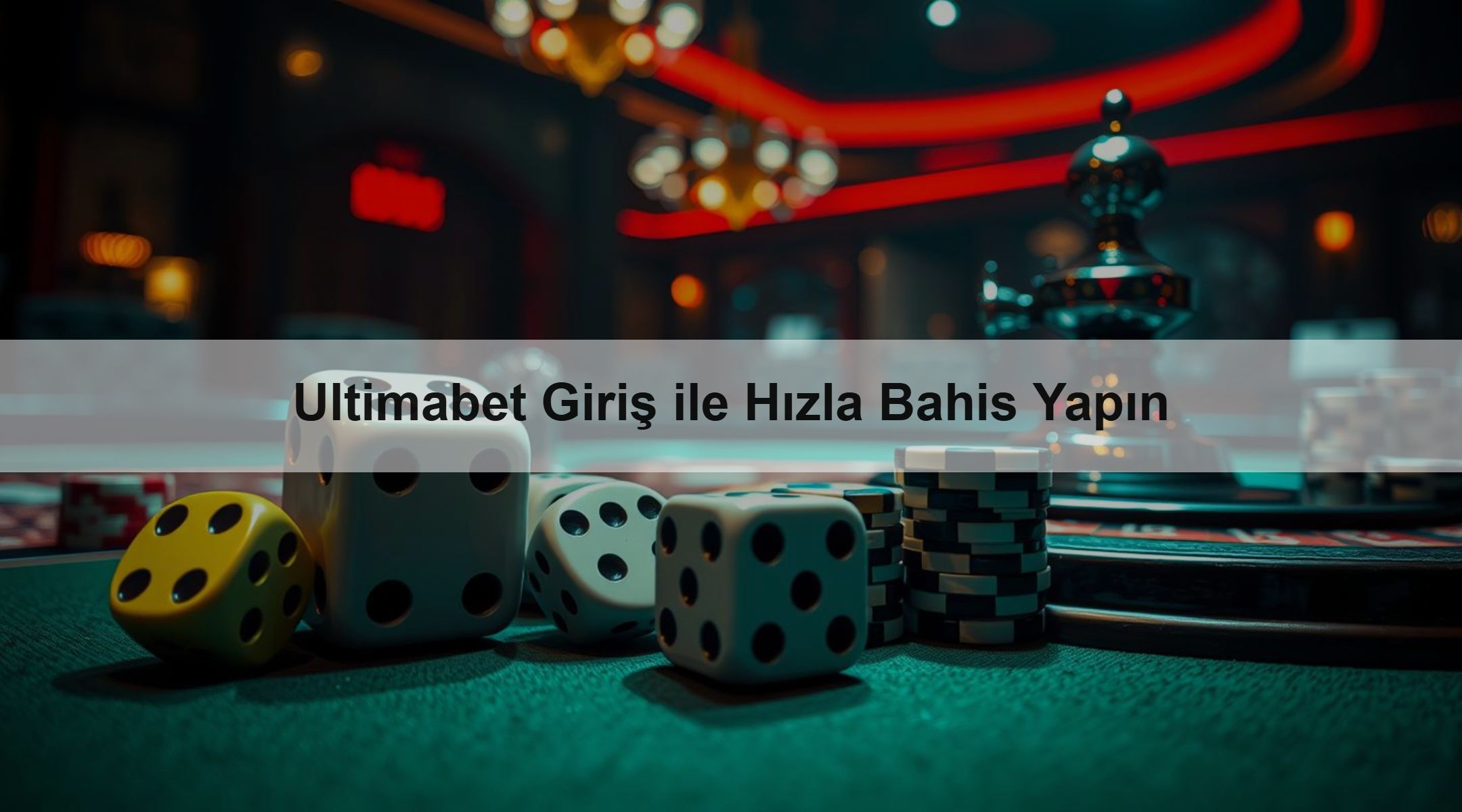 Ultimabet Giriş ile Hızla Bahis Yapın